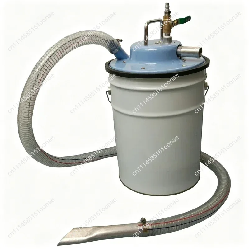 CV500 Pneumatic Vacuum Cleaner Industrial dust removal cleaning strong cyclone dust collection bucket rack