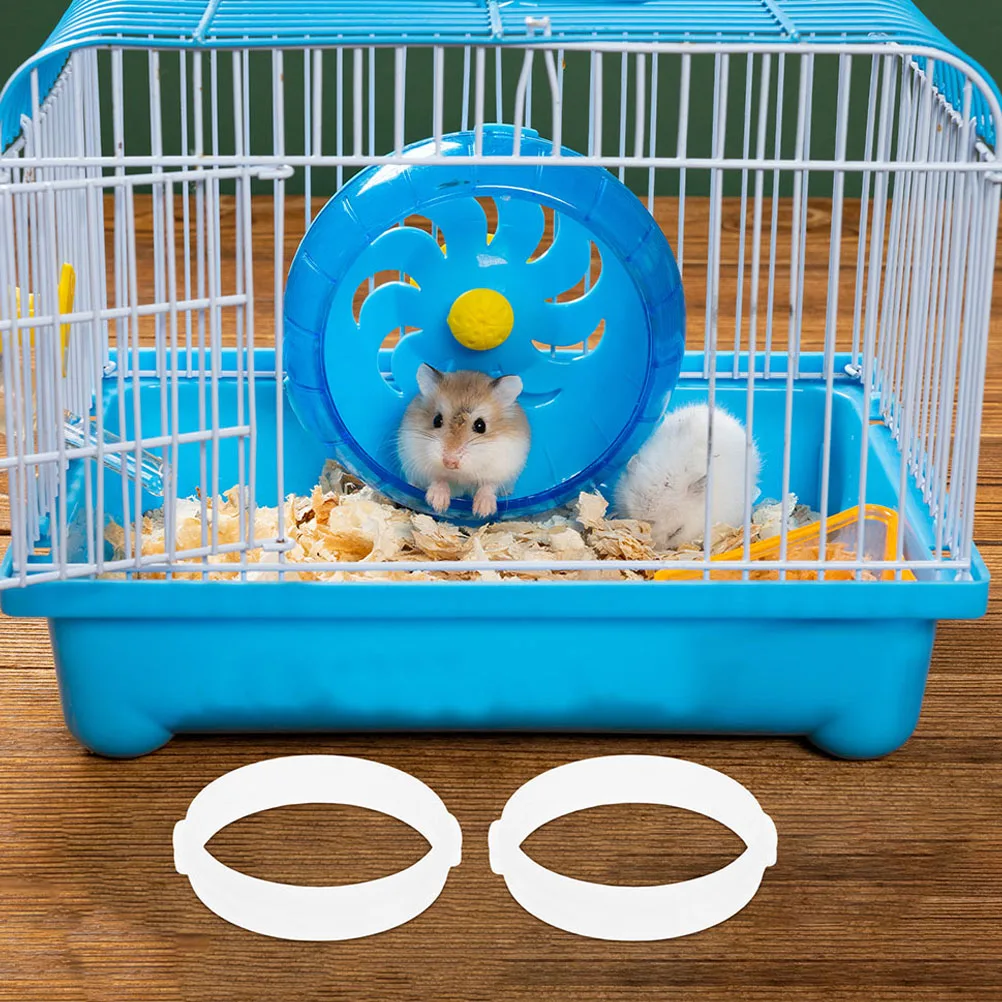 

20 Pcs Hamster Tunnel Ring Diy Cage Circles Gerbil Plastic Replacement Connectors