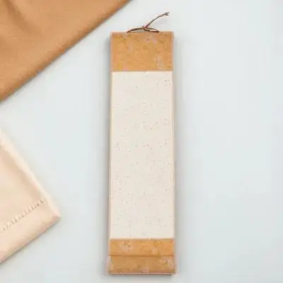 1Pcs Blank Chinese Calligraphy Scroll Rice Paper Painting Scroll for Artists Beginners DIY Art Craft Gift Compact Storage