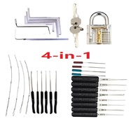 for Lock Pick Set Locksmith Tool Lock Pin Broken Key Extractor Key Remove Hand Tool