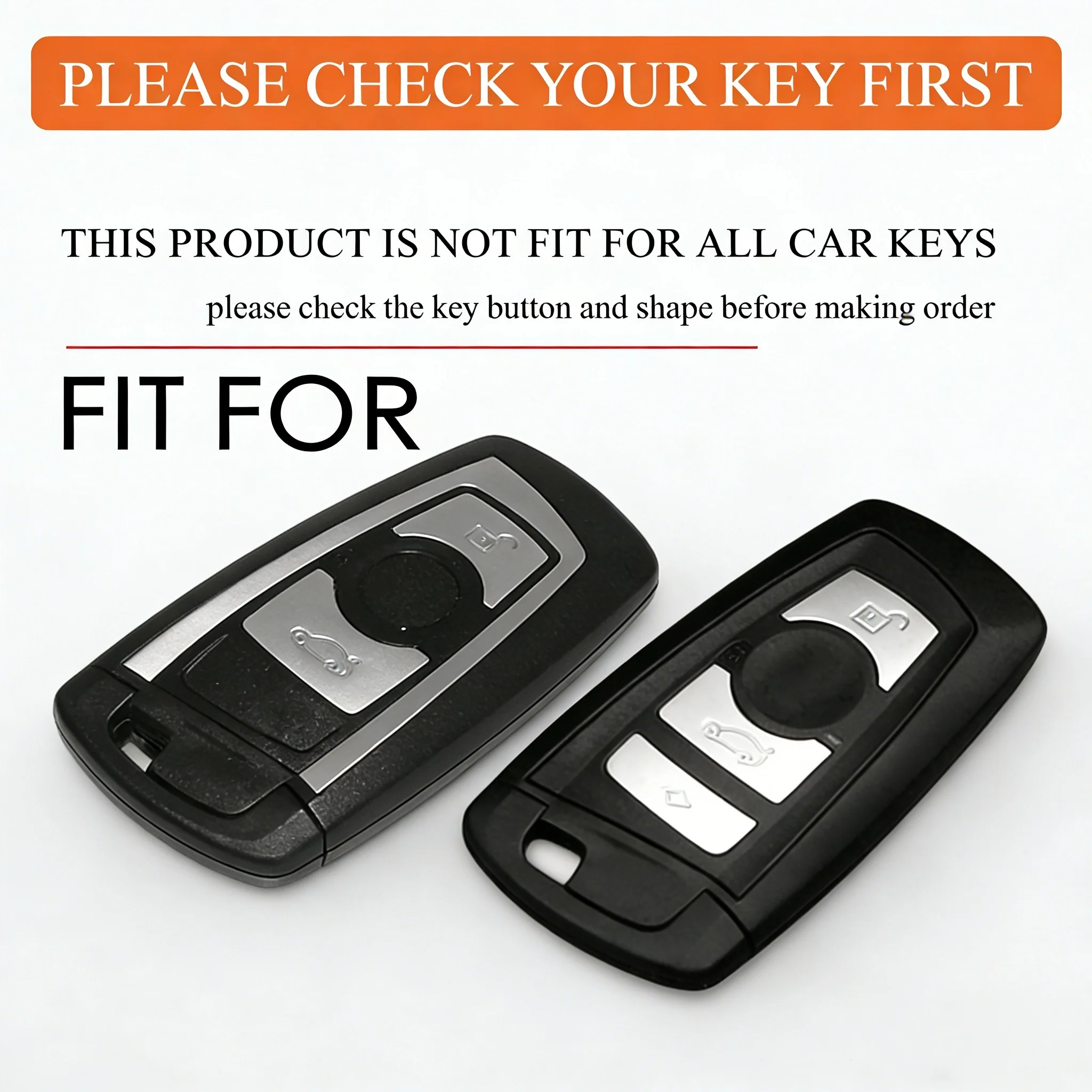 For BMW 1 2 3 4 5 6 7 M Series X3 X4 F20 F22 F30 F31 F36 F10 F11 F07 F12 F01 Silicone Car Key Case Fob Cover