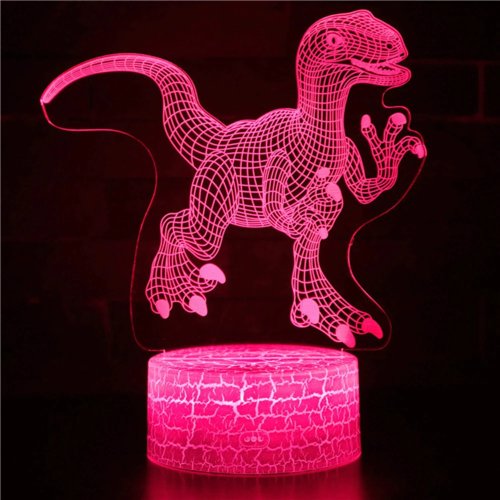 Nighdn Dinosaurus Lamp Led Nachtlampje Voor Kinderen Slaapkamer Decoratie Kind Nachtlampje 7 Kleur Veranderende Dinosaurus Cadeau Voor Jongens Meisjes