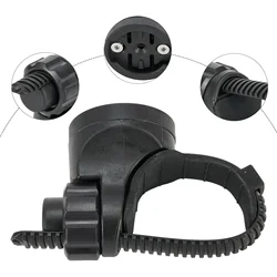 Bike Computer Mount for Round Tube/Flat Handlebar Reliable Performance with For Garmin/For Bryton/For WAHOO/For Blackbird