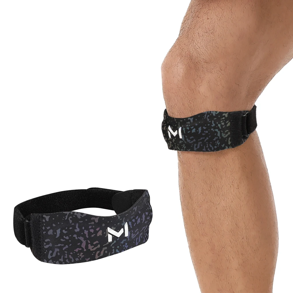 Knee Pas Premium Knie-Patellabänder - Verstellbare Sport-Kniebandage, Patella-Stabilisierungsband Knieunterstützung mit Sicherer Passform