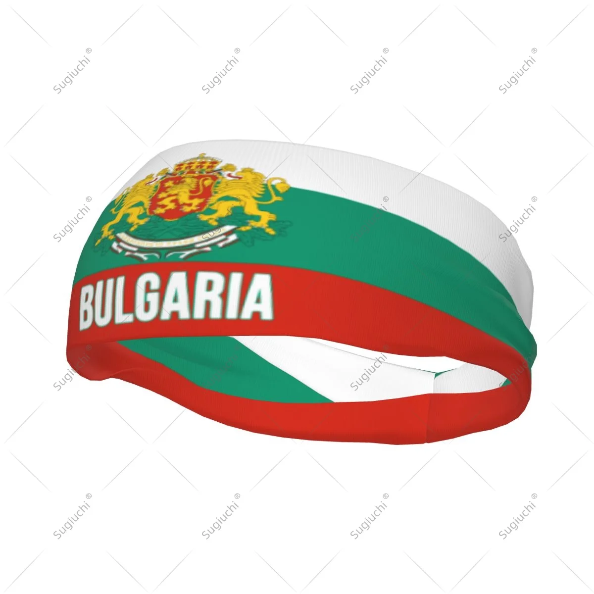 

Men Women Bulgaria Flag Elastic Wide Headbands For Yoga Fitness Tennis Running Gym Sports
