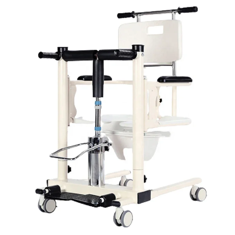 2023 Hot Sale Hydraulic Patient Lifting Transfer Chair with e Transfer Patient from Bed to Chair for Disabled and Elderly