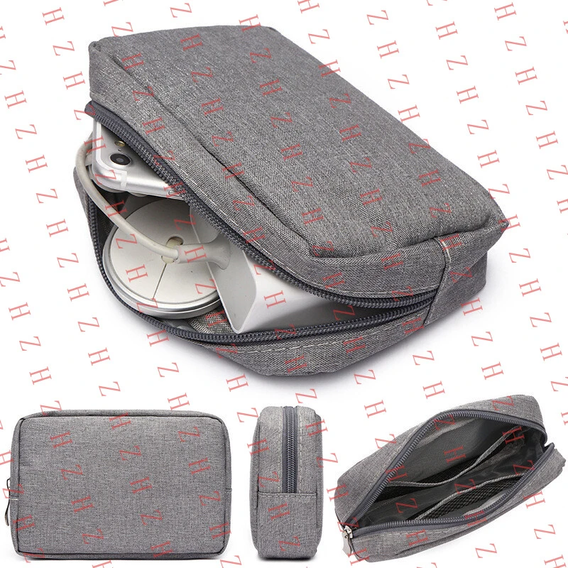 P+ Portable Earphones Charger Data Cable Storage Bag Digital Accessories Organizer