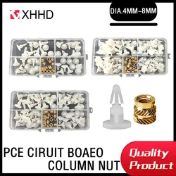 Nylon Standoff Spacer PCB Circuit Board Column Support M3 Dia.4mm 5mm 6mm 8mm Insert Nut Plastic Rack Reverse Moutherboard