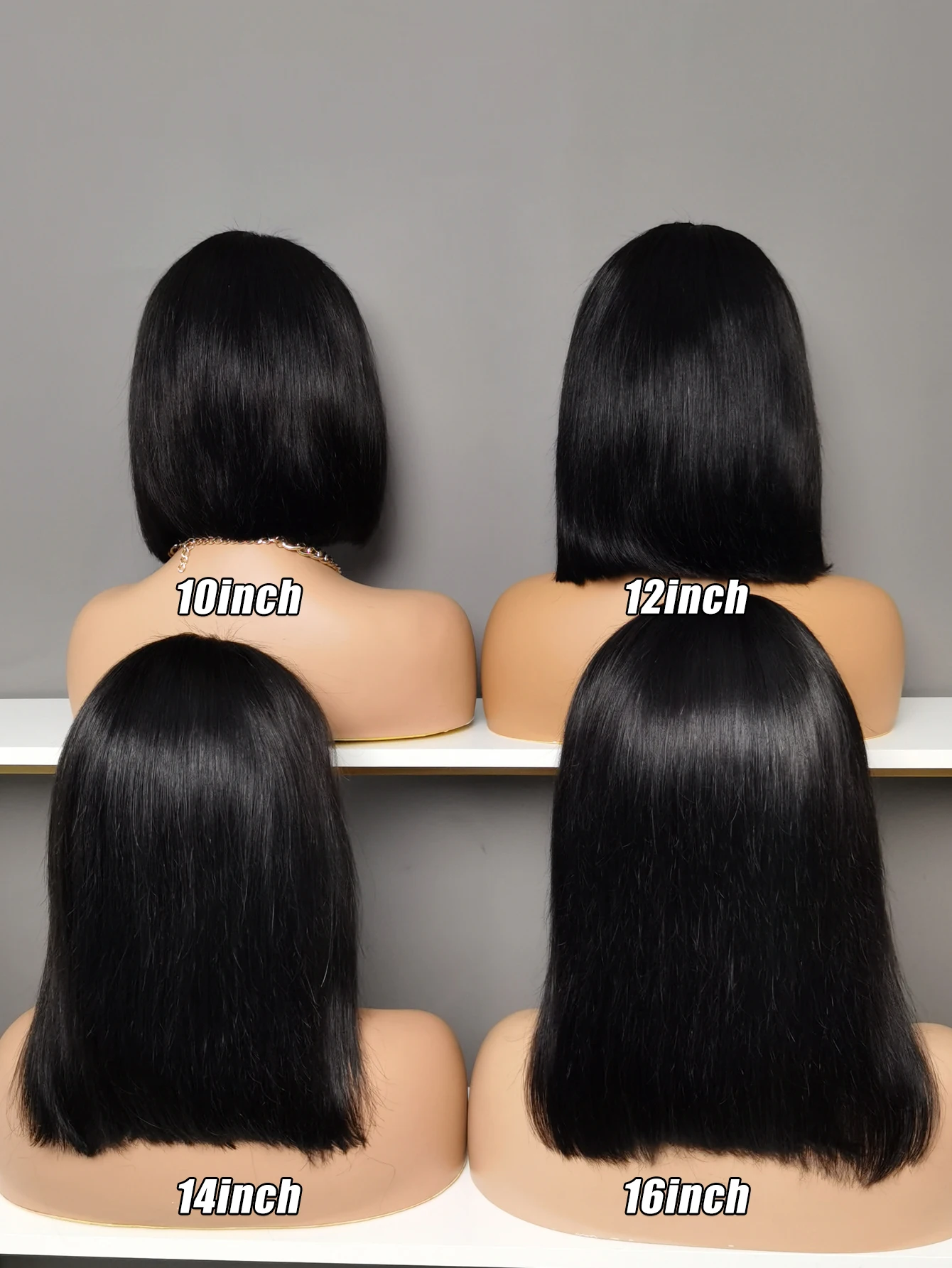 ボブウィッグ人毛レースフロントウィッグ100%人毛ウィッグミドルパート透明レース13X1 Tパートストレートボブウィッグ女性用