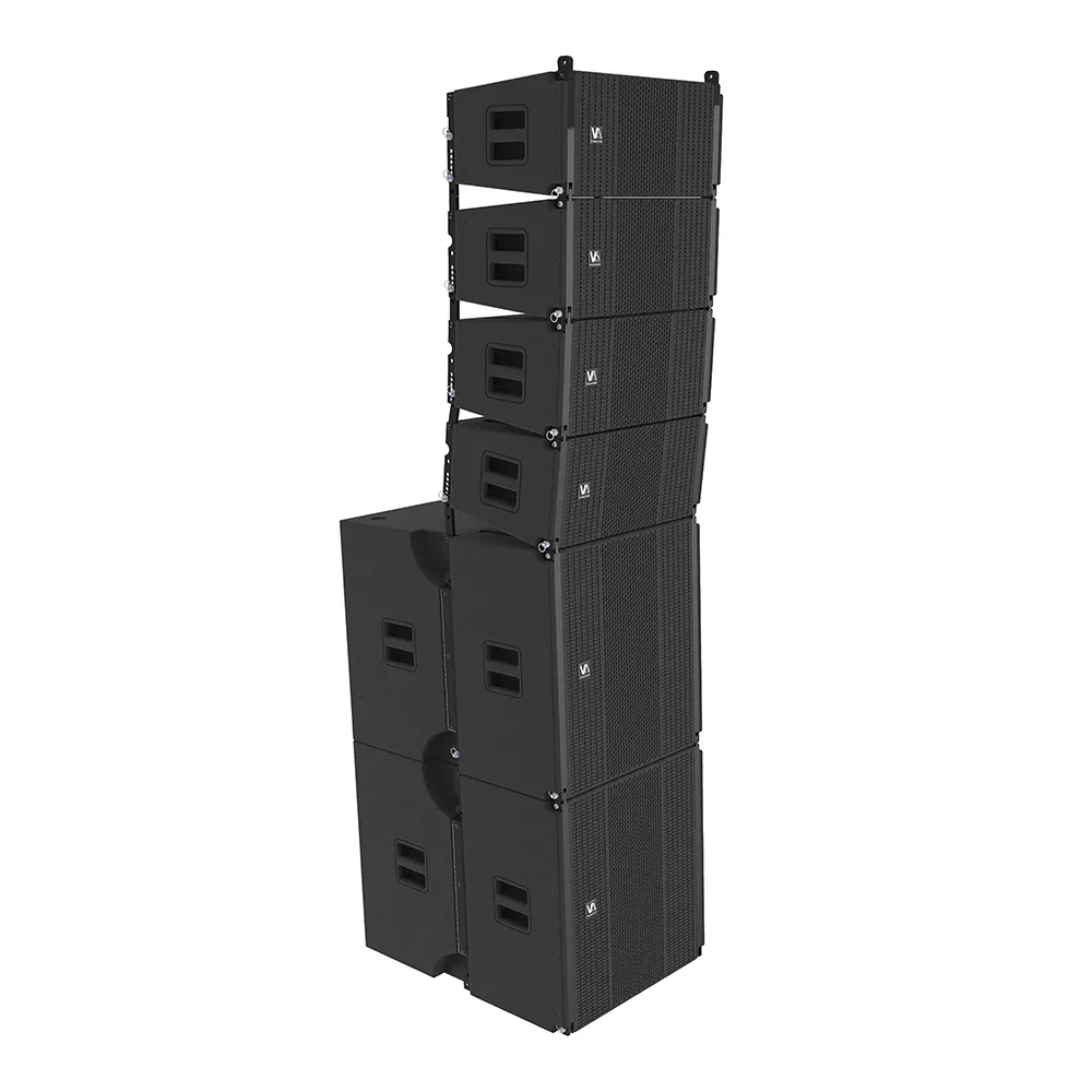 VA High Quality 400W Active line array speakers 2-way professional array speakers