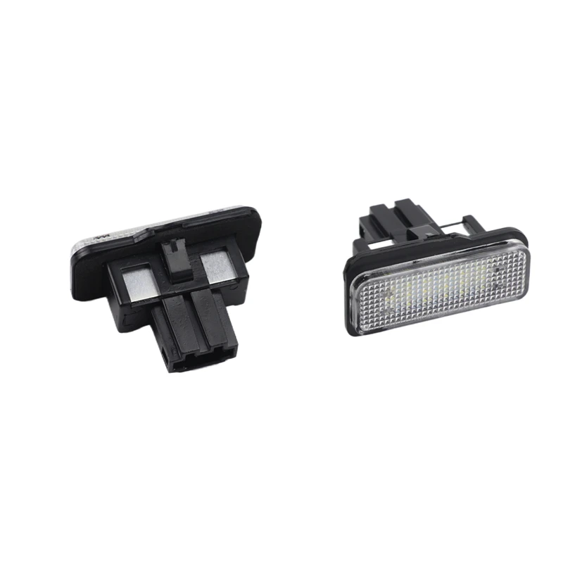 2Pcs Canbus LED License Plate Light For Mercedes Benz E-Class W211 S211 CLS-Class W219 C-Class S203 SLK-Class R171 Number Lamp