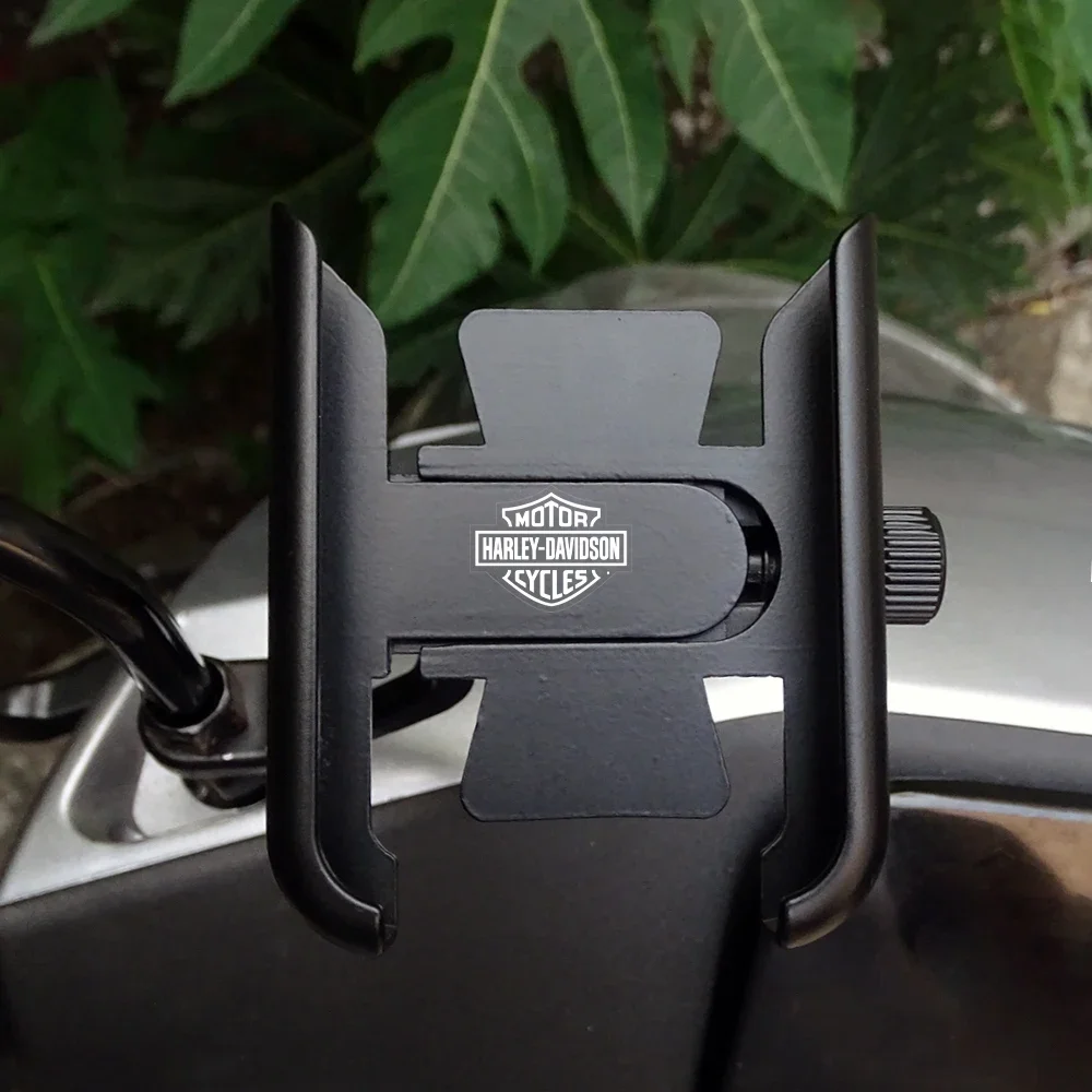 Mobile Phone Holder Motorcycle Navigation Scooter Rearview mirror Support For Harley Davidson