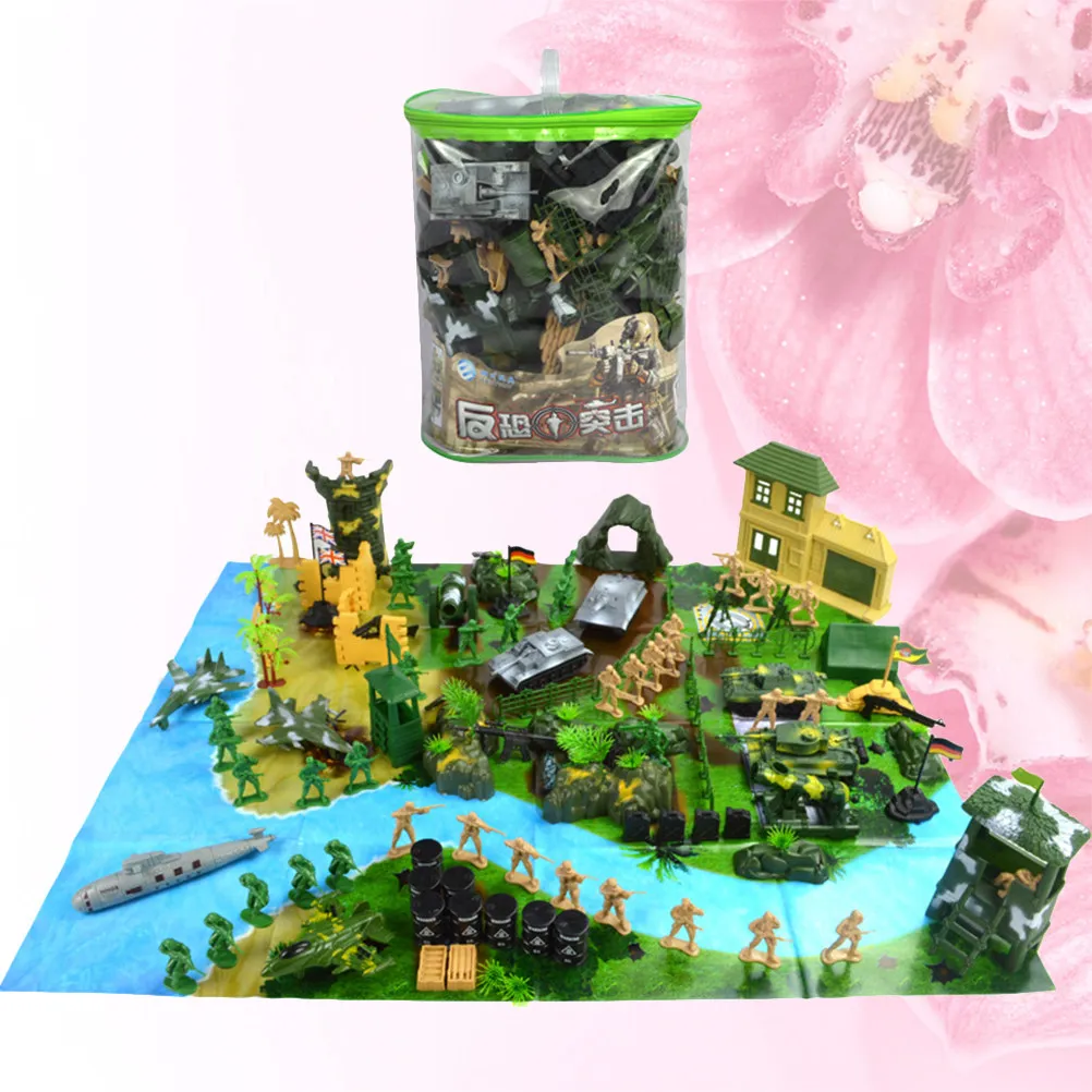 set-de-simulacion-militar-de-130-piezas-soldados-de-plastico-premium-para-mesa-de-arena-juegos-de-guerra-exhibicion-de-escenas-de-batalla-modernas