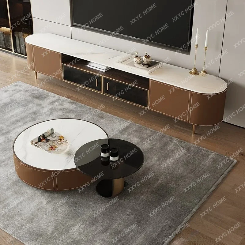 XXLuxury Modern tv stand living room furniture home Rtv cabinet Cabinet storage table for floor tv support monitor stands