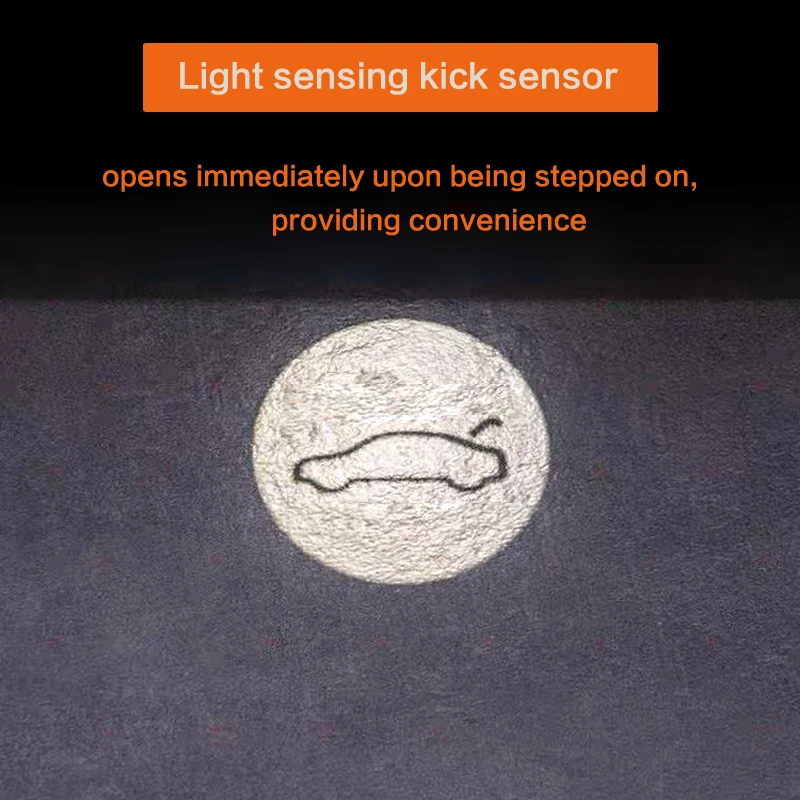 AR Projekcja Światła Czujnik kopnięcia Części karoserii Akcesoria