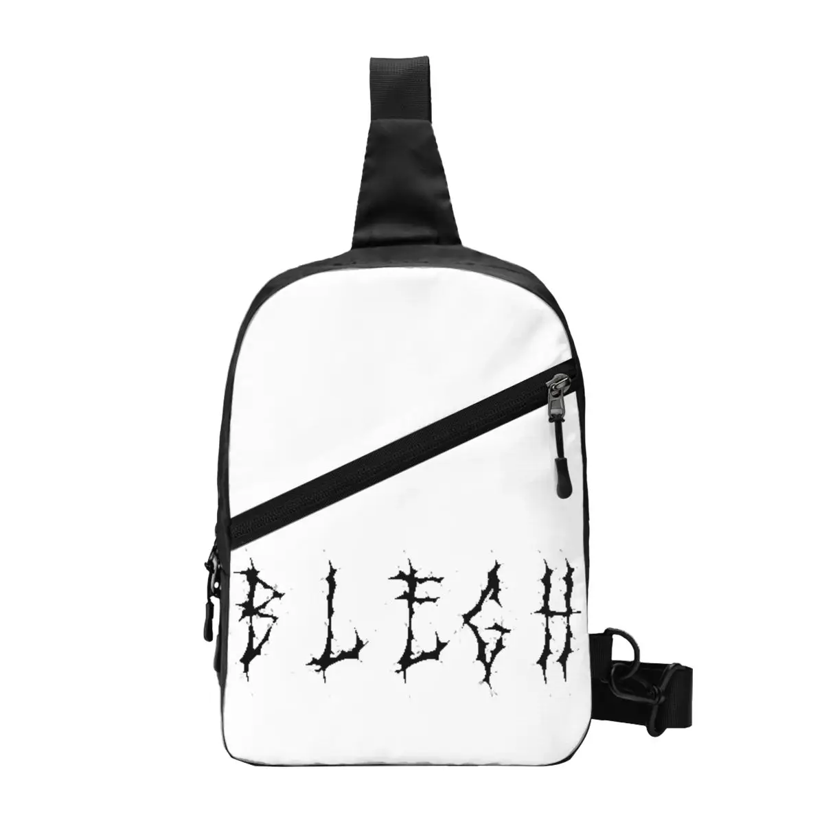 Blegh Heavy Metalcore Deathcore Singer Metalhead Torba na klatkę piersiową Mężczyźni Chusta Crossbody Plecak Torba na klatkę piersiową Plecak na ramię