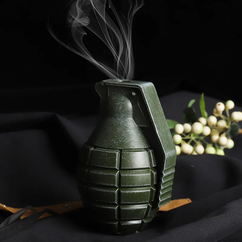 

Grenade Incense Burner Tower, Incense Stand, Home Sandalwood Base, Incense Burner Figurine Model, Decorative Gift Toys