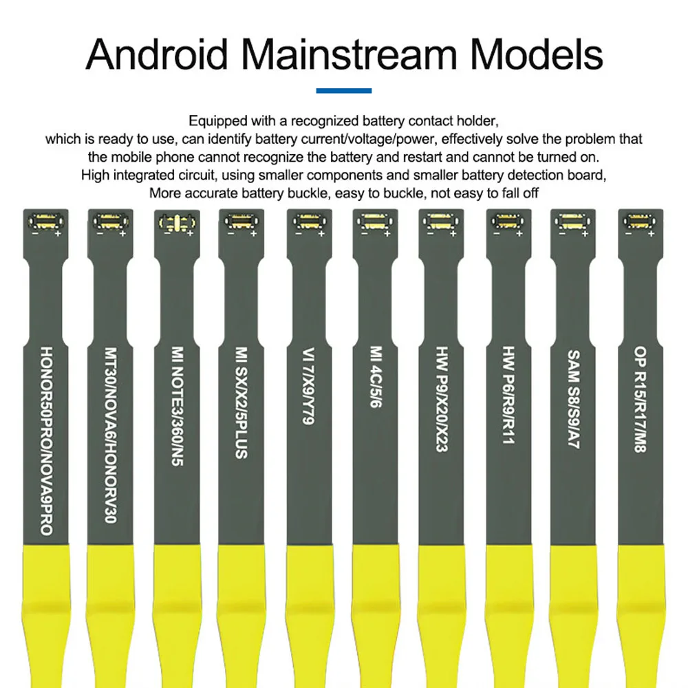Seria telefonów komórkowych z systemem Android Długi elastyczny kabel zasilający do Samsung Huawei Xiaomi Vivo Oppo Powre Boot