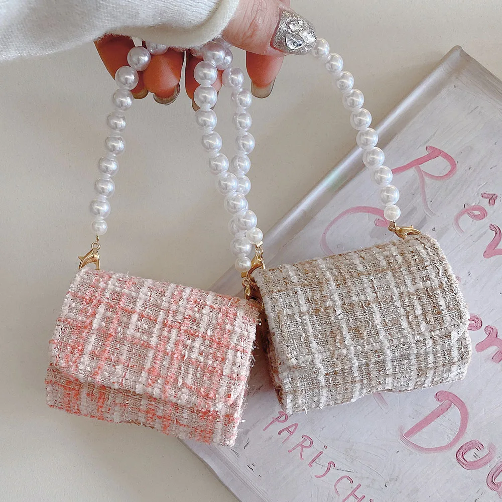 

2024 New Creativity Luxury Pearl Bracelet Earphone Protective Case for AirPods 1 2 3 4 Pro 2nd Wireless Bluetooth Charging Cover