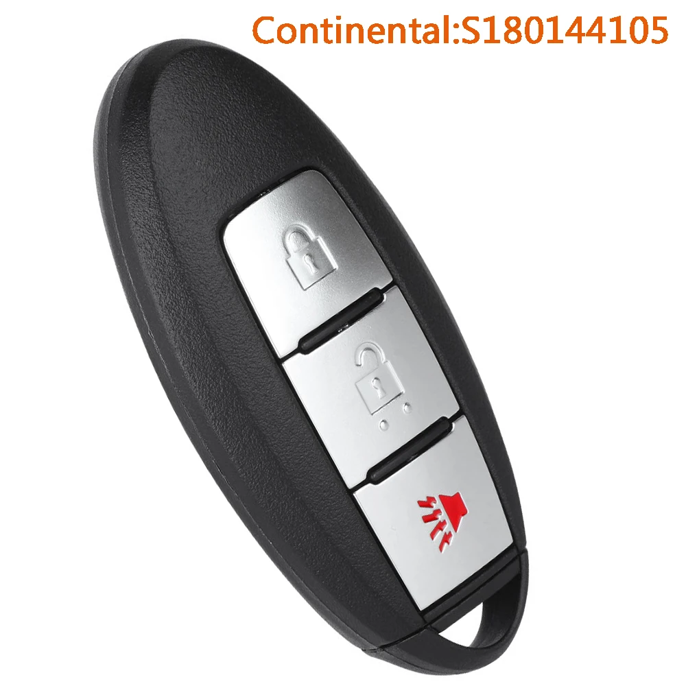 

KEYECU S180144105 Дистанционный автомобильный брелок для Nissan Rogue 2014 2015 2016 2017 2018 KR5S180144106 433,92 МГц 3 кнопки