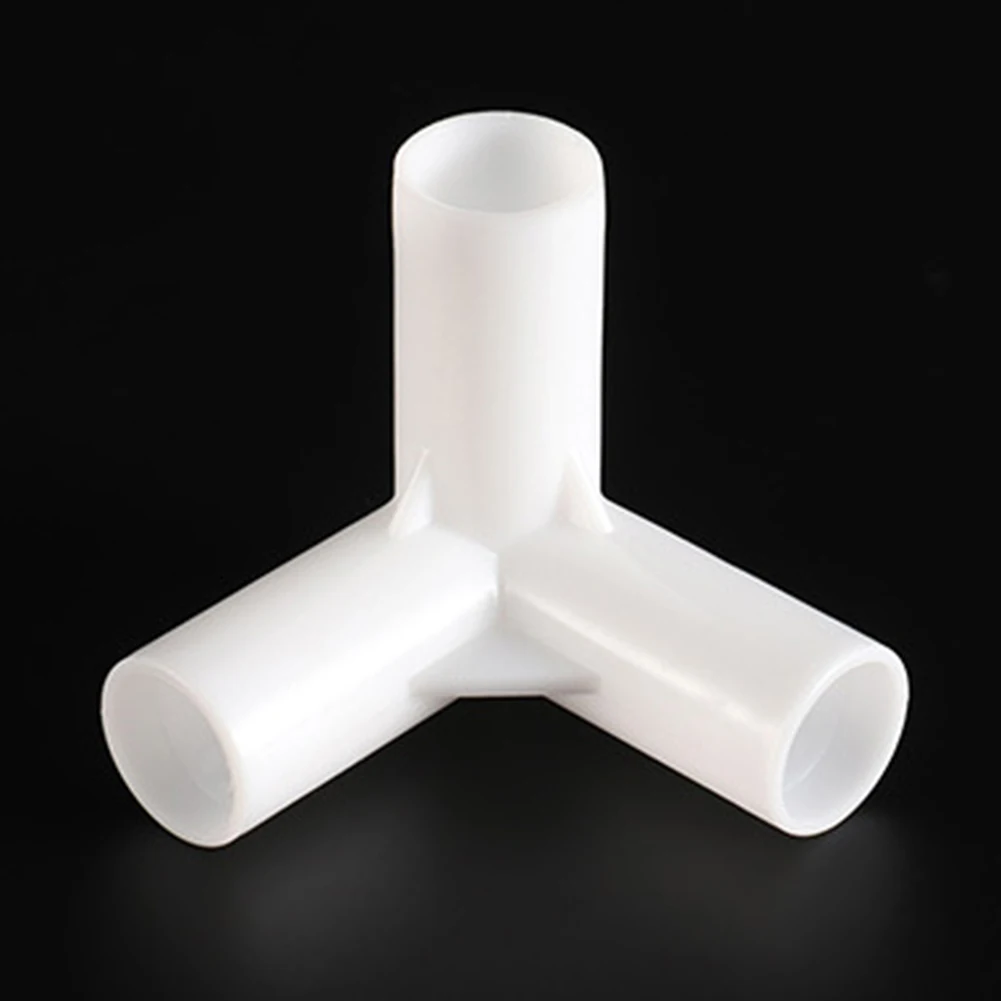 10 Stück Campingzelt-Stangenverbinder, 3-Wege- und 4-Wege-Verbindungsstücke für Zelt- und Markisenstangen, Innendurchmesser 16mm, DIY-Zelt-Befestigungszubehör – Detail 4