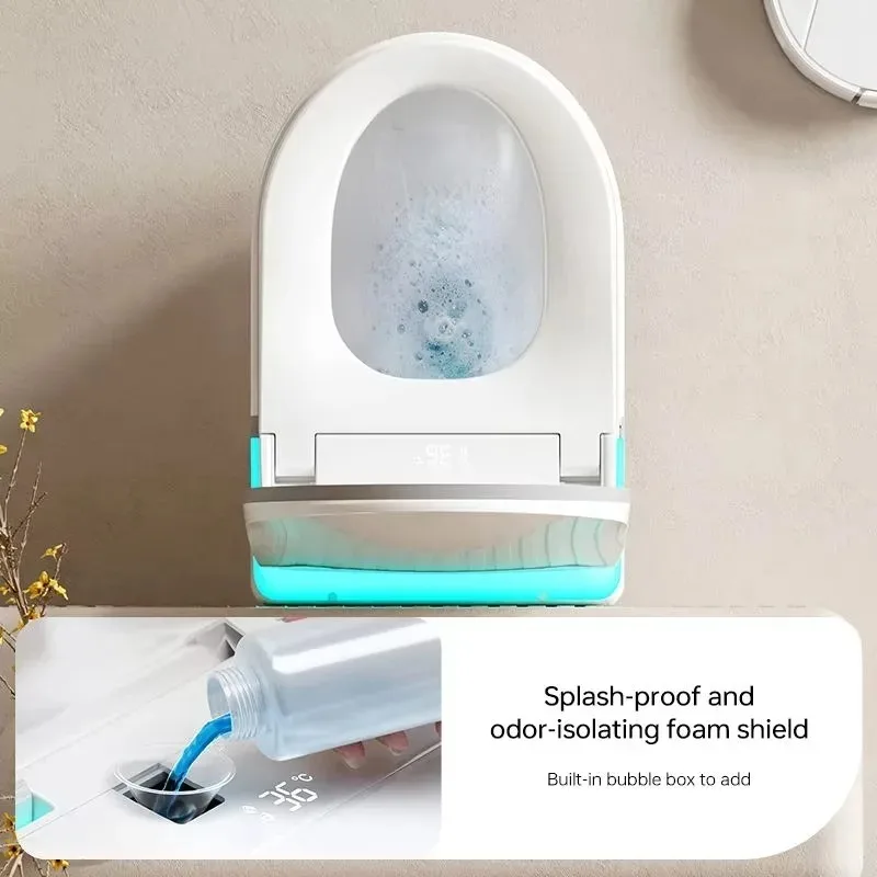 Sanitário Inteligente com Bidê - Sensor de Radar, Assento Aquecido, Descarga Automática e Silenciosa