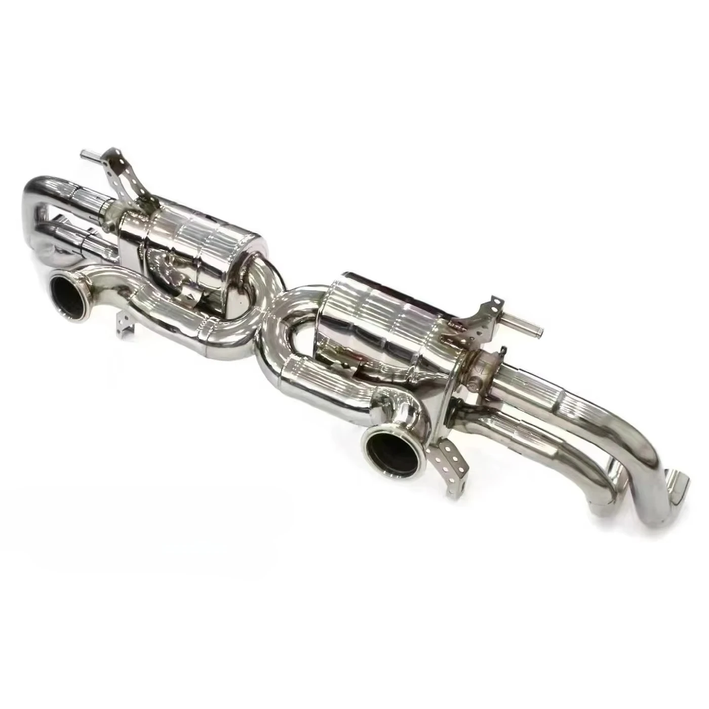 

Stainless Steel Exhaust Catback For Lamborghini LP610 Exhaust System With Muffler Valves Pipes
