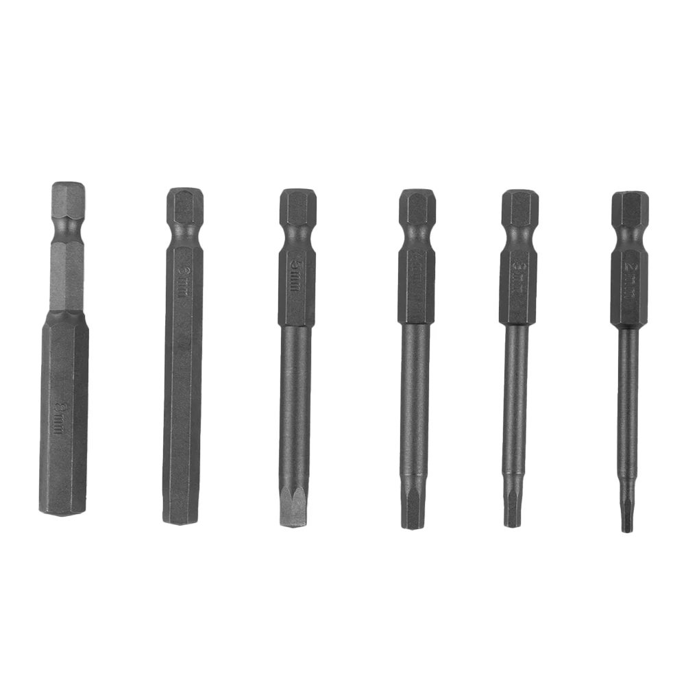 Broca de destornillador hexagonal, vástago hexagonal conveniente, capacidad magnética para bricolaje y sitios de trabajo