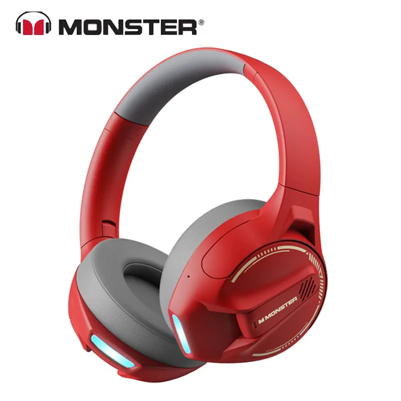 MONSTER Wireless Bluetooth Headphones XKH03 Switchable 5.3 Version Noise Reduction Stereo Surround Sound E-sports Gaming Headset