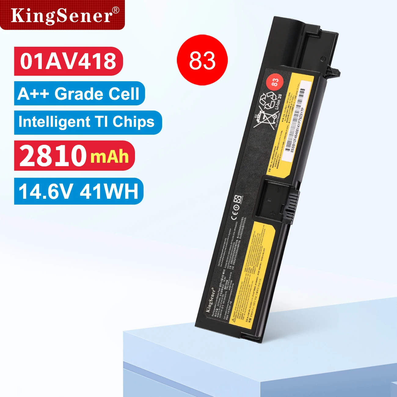 KingSener Laptop Battery For Lenovo ThinkPad E570 E570C E575 Series 01AV417 01AV418 01AV416 SB10K97574 SB10K97575 SB10K97571
