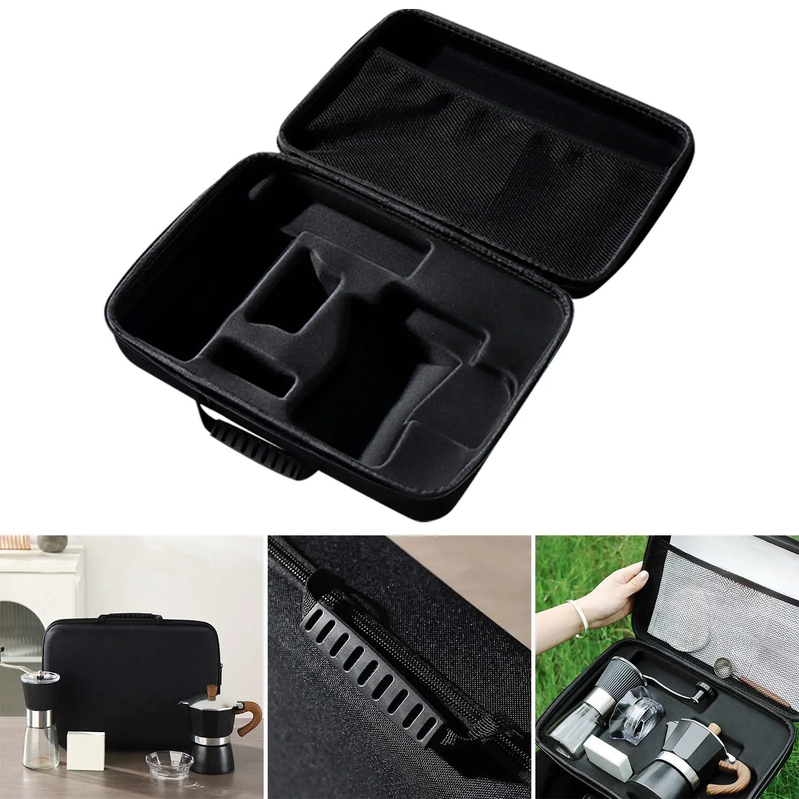 Coffee Grinder Bag Manual Coffee Grinder Carrying Case for Travel Home