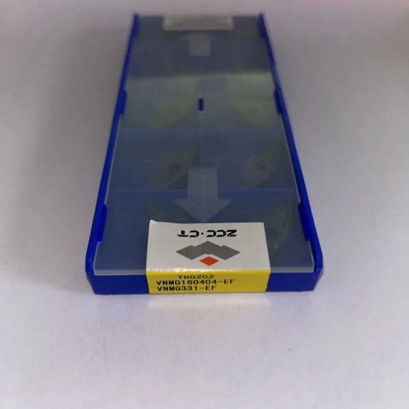 

VNMG160404-EF YBG202/VNMG160408-EF YBG202 твердосплавные вставки для токарных лезвий с ЧПУ, 10 шт.