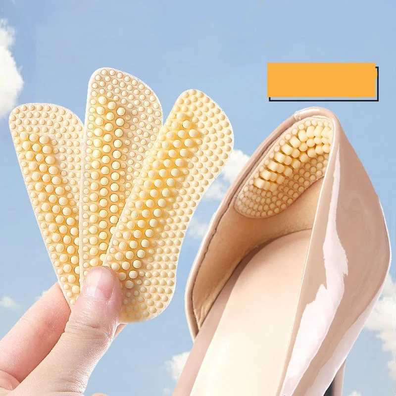 

Anti-chafing anti-heel Drop High Heels Shoe Sticker Adjust Shoe Size Silicone 4D Thickened Heel Sticker
