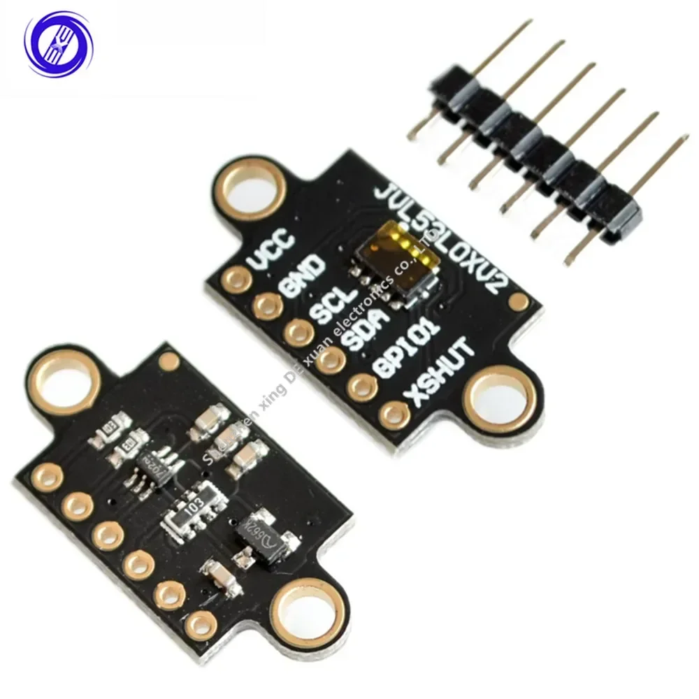 VL53L0X Time-of-Flight (ToF) Laser Ranging Sensor Breakout 940nm GY-VL53L0XV2 Laser Distance Module I2C IIC