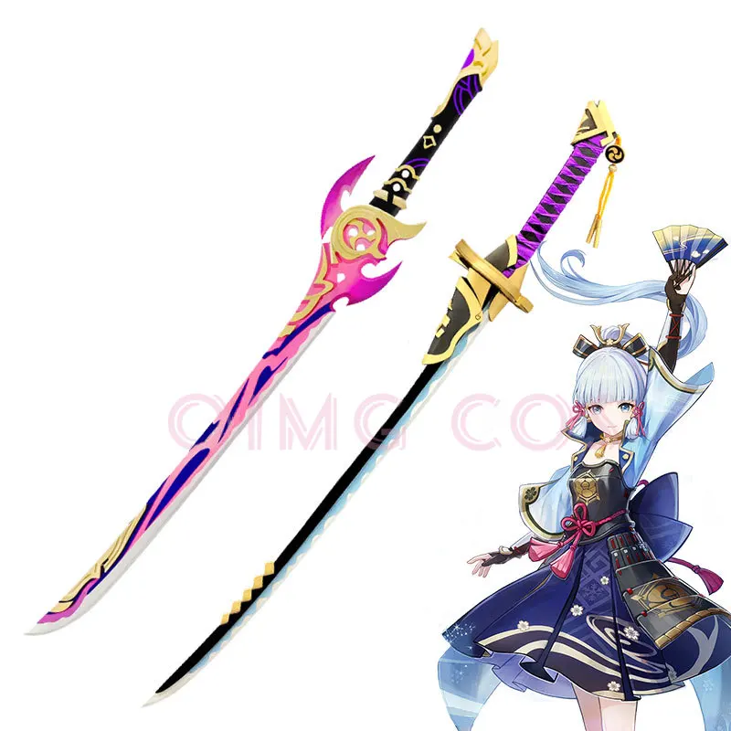 

Genshin Impact Kamisato Ayaka Cosplay Weapon Props Model Knife and Sword