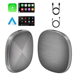 Android Auto Wireless CarPlay Adapter for Apple iPhone Wired to Wireless Carplay Dongle Plug And Play USB Connection Auto Car