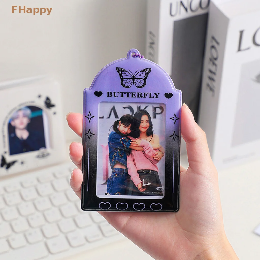 Cartoon Photo Card Holder Sleeve Protective Photocards Postcard Credit Card Protective Holder