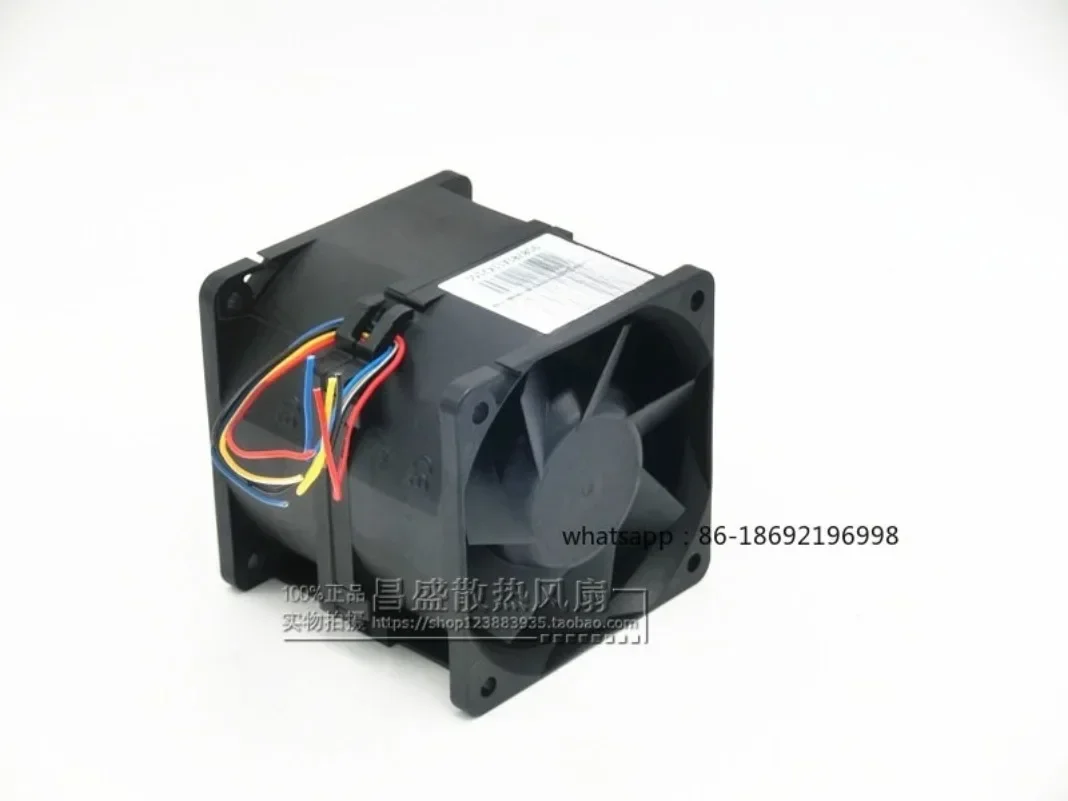 6Cm 6060 12V Turbocharger, Ultra High Speed, Dual Motor Cooling Fan