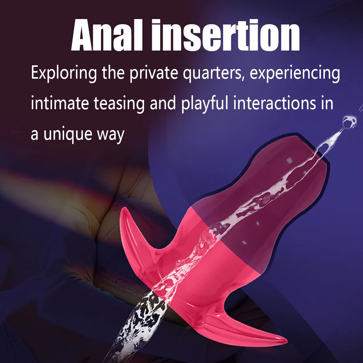 قابس شرجي مجوف شفاف لتنظيف حقنة شرجية، قابس مؤخرة من السيليكون يمكن ارتداؤه مع تصميم مانع للتسرب، موسع نفق مرن ناعم i #5