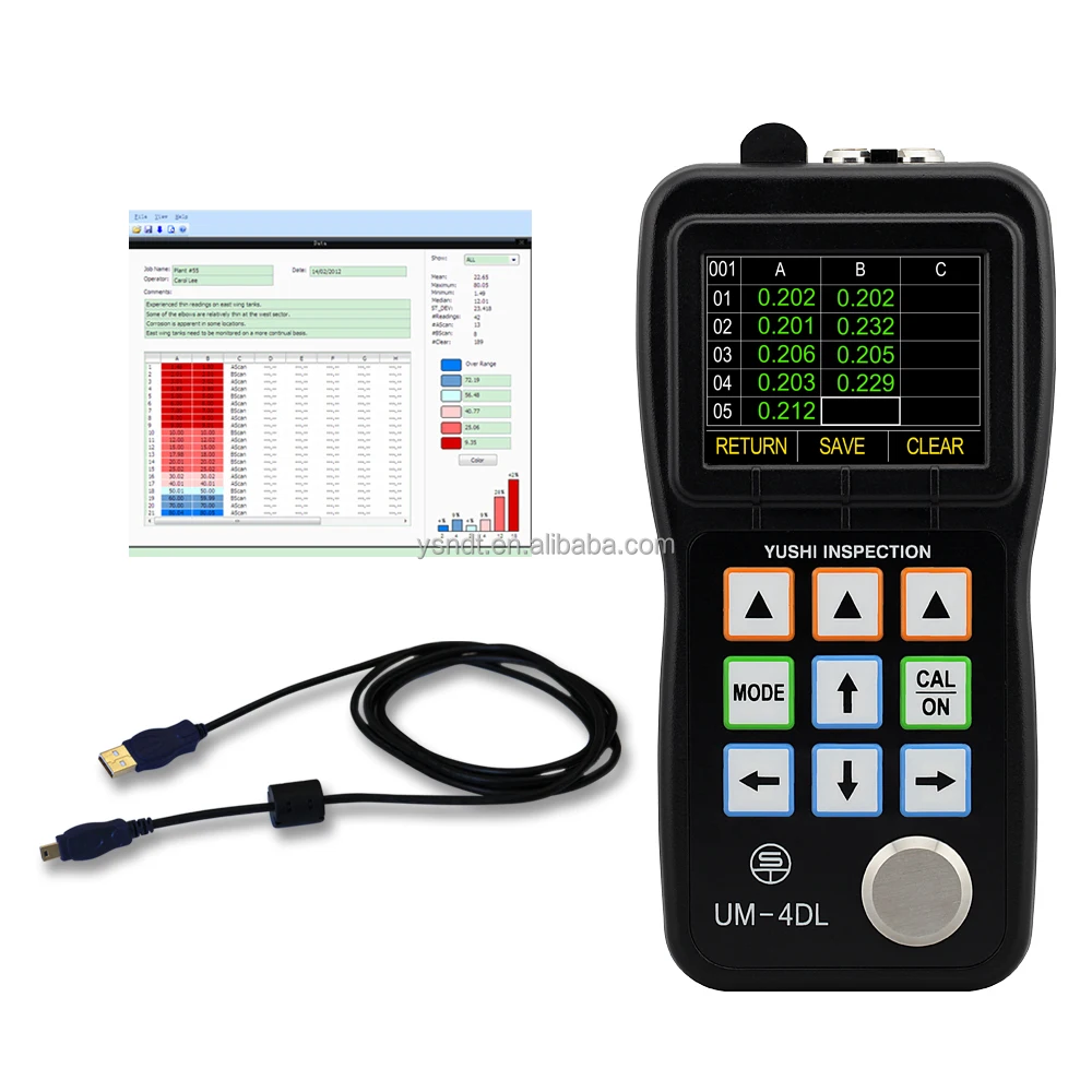 

UM-4DL Through Chrome Coating Metal Thickness Meter