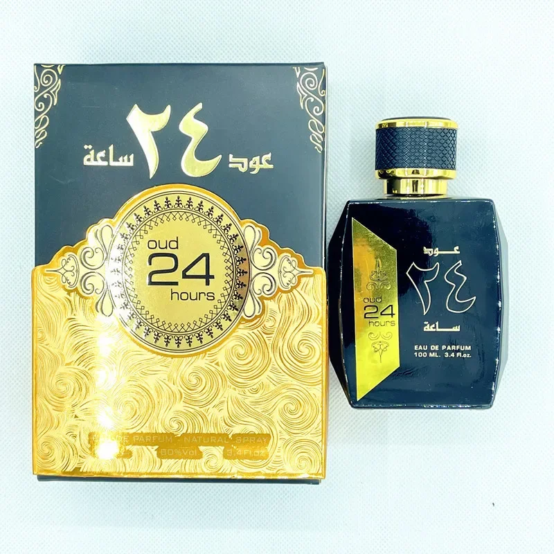 Oud Arabic Fragrância Forte, Ouro Negro, Longo Tempo, 24 Horas