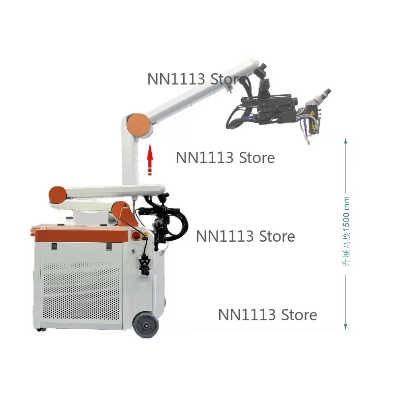 2 Joints Boom Mold Qcw Cw Fiber Laser Welder Welding Repairing Machine 150W 300W 1500w 2000w 3000w 1.5kw 2kw 3kw