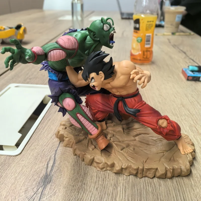 New Dragon Ball A View Of Historical Scenes Goku Vs Bikboer Ma Begita Fli Sabik Models Decorated Toys For Kids Christmas Gifts