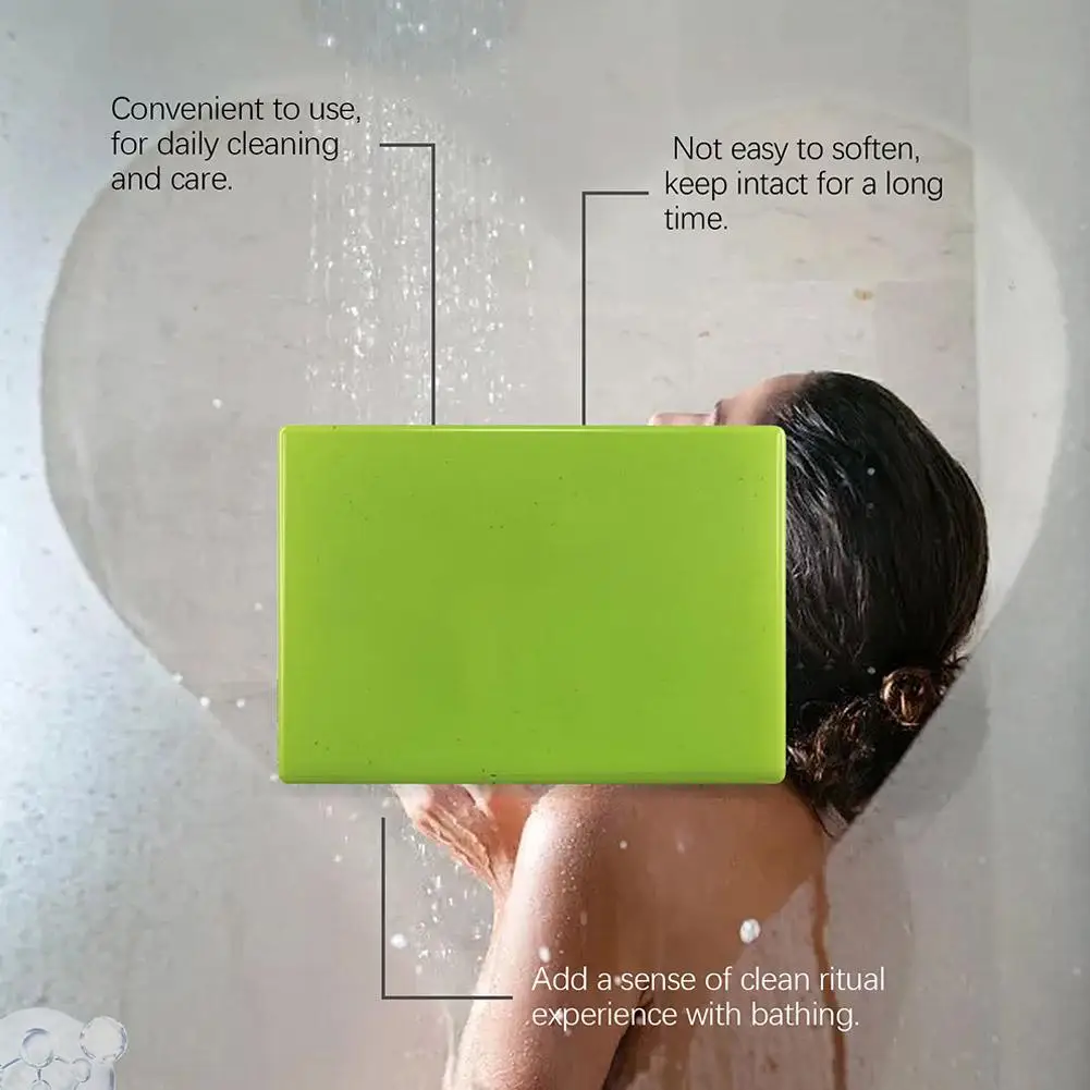 Sabonete com óleo de árvore de chá 100g, para homens e mulheres, limpeza profunda, calmante para pele seca, esfolia e firmeza, óleo de pele, sabonete calmante