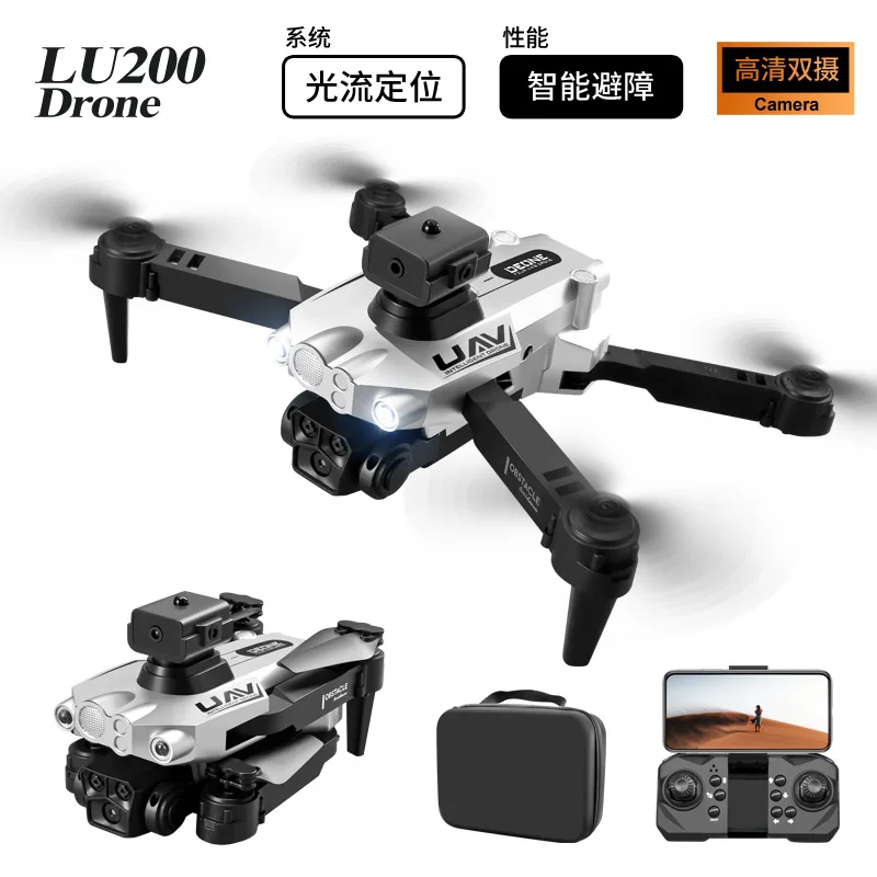 LU200 Obstakel vermijden 8K Camera Optische stroom RC Drone Quadcopter Onderdelen 3.7V 1800mAH Batterij/Propeller/Beschermend frame