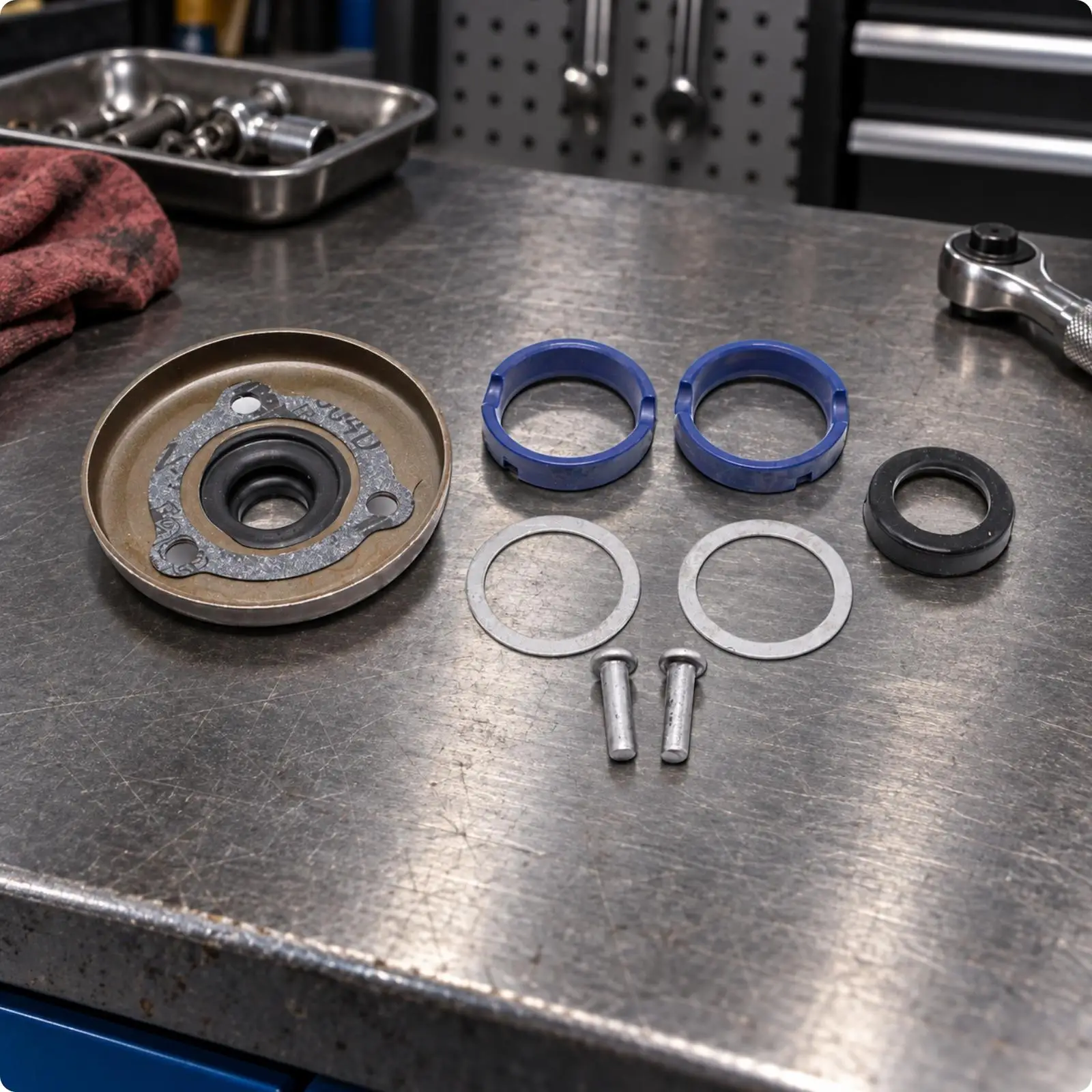 OE Style Transmission Seal Pack for Half Ton Pickup and Explorer Manual Shifter Repair Kit