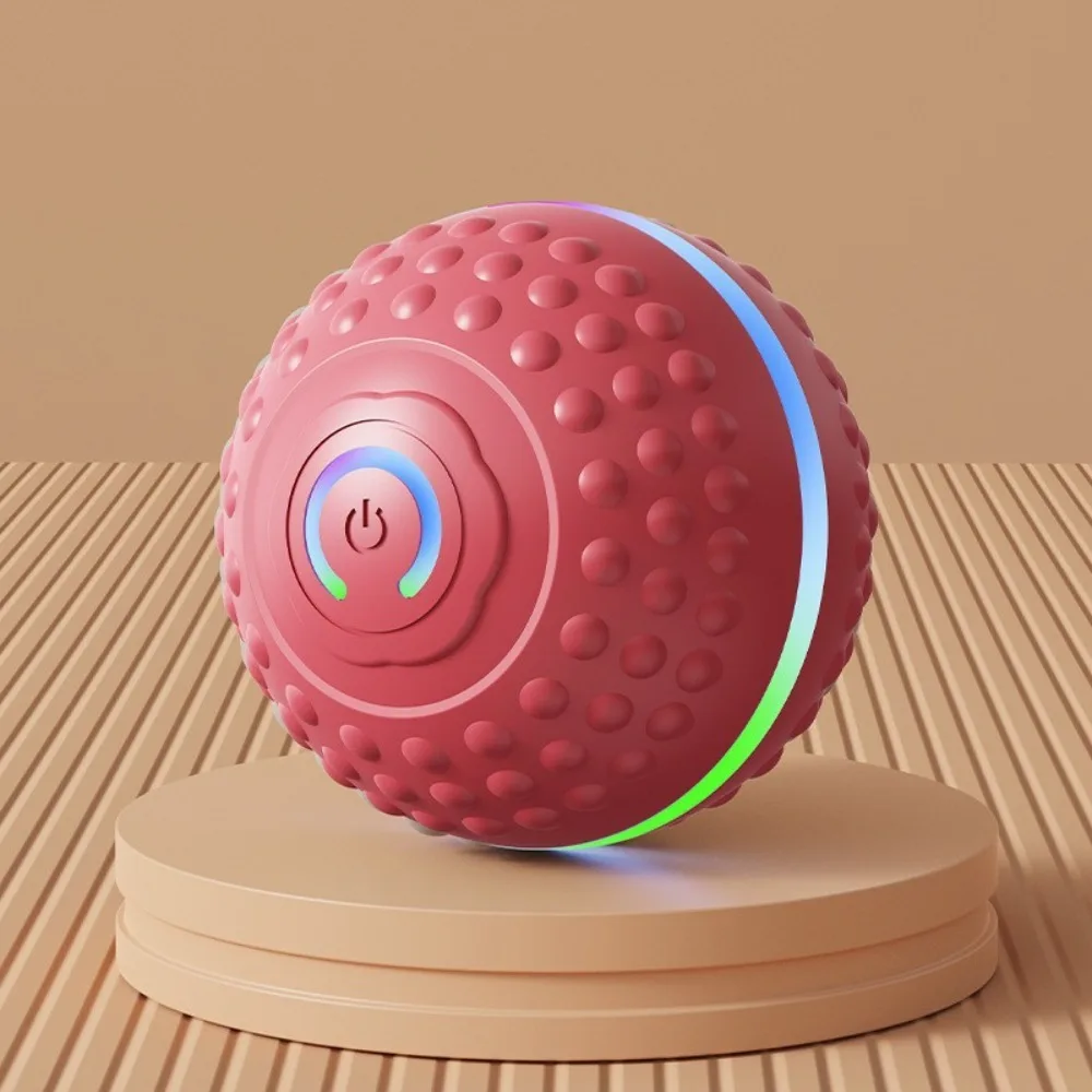 Juguetes Inteligentes para Perros Recargables por USB, Pelota Electrónica Saltarina Automática, Resistente a Mordidas, Función Interactiva, Pelota Electrónica