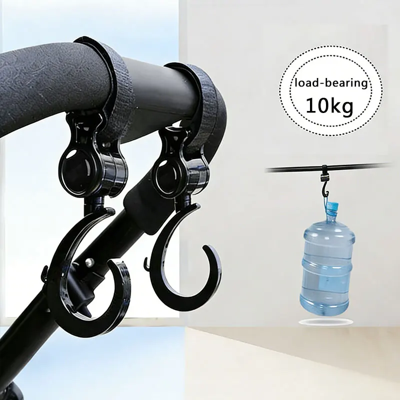 

Baby Stroller Hook Universal Electric Motorcycle Front Hook 360 Degree Rotatable Baby Stroller Hook