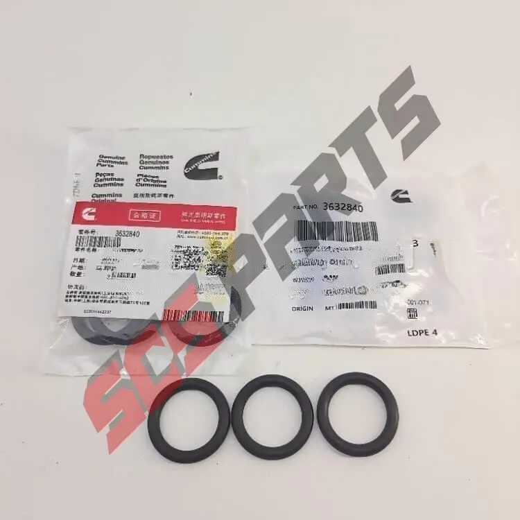 

6PCS 3632840 O-Ring Seal Fit Cummins Engine KTA19 KTA38 KTA50 NT855