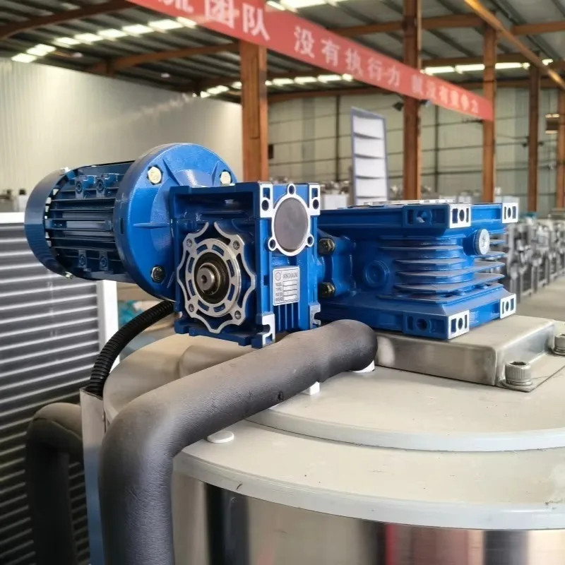 Flake Ice Machine Ice Flaker Stainless Steel Commercial Ice Maker for Bar Restaurant Seafood Cooling Storage Equipment